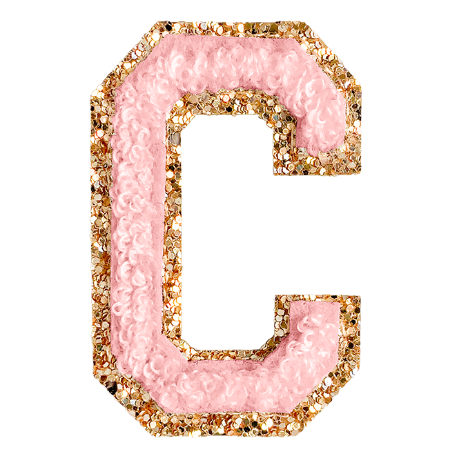Pink Glitter Letters – Fresh Honey AU